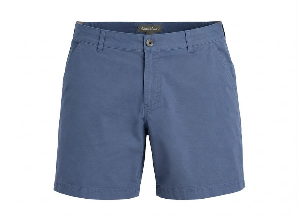 NWT Eddie Bauer Women's Ripstop Shorts Size 16 Blue 5" Inseam Outdoor Casual